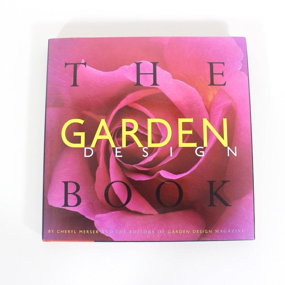 1997 The Garden Design Book Hard Cover Coffee Table Book for the Gardener